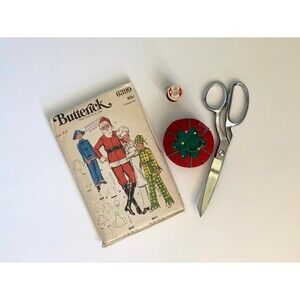 Vintage 70s Butterick Pattern 6399  Santa | Chinese Suit | Chef | Jester | uncut